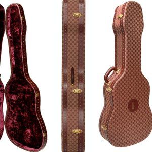 🥳HOST PICK 🥳💕Gucci Collectors GG Original Canvas Monogram Guitar Travel Case